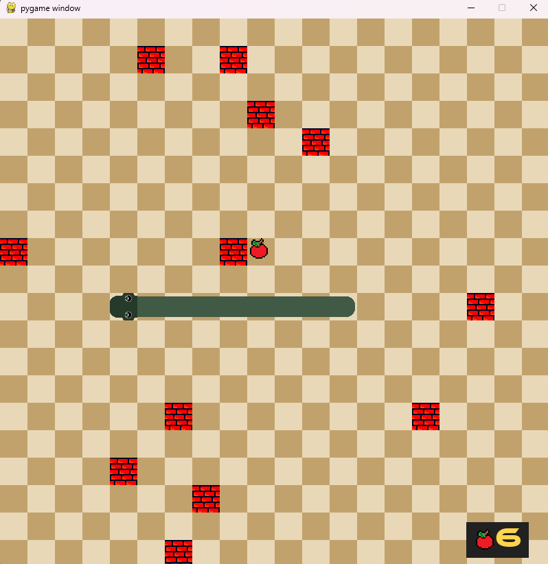 Snake Game Gameplay Frame